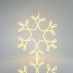 Χριστουγεννιάτικη Χιονονιφάδα LED Θερμό Λευκό Χρώμα | Eurolamp | 600-23033